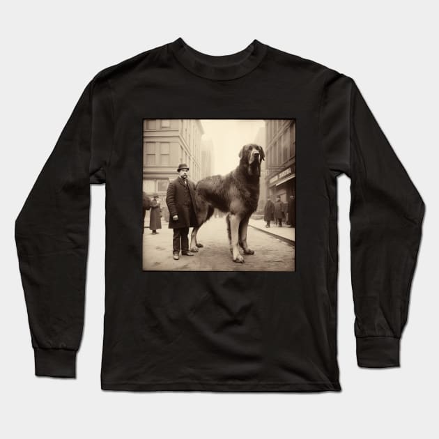 The Great Dog from 1900 Long Sleeve T-Shirt by AviToys